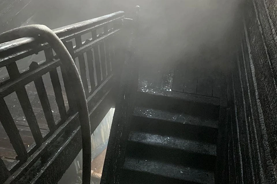 Страшный пожар произошел в Ленинском районе ранним утром 13 января.