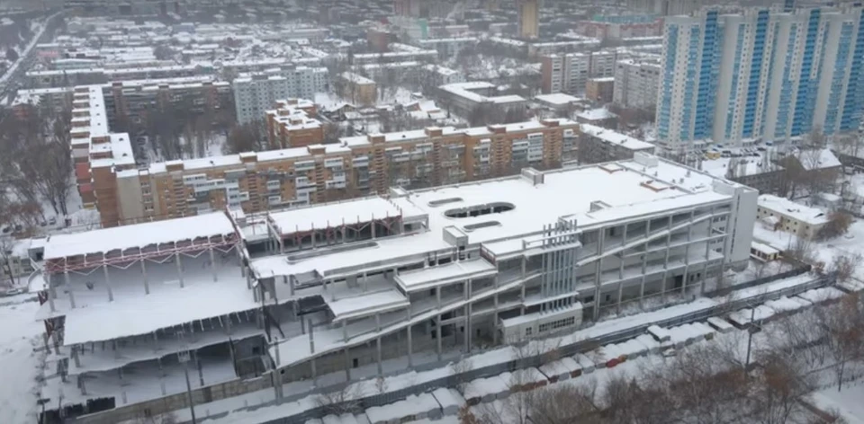 В Самаре сняли видео долгостроя на Авроре