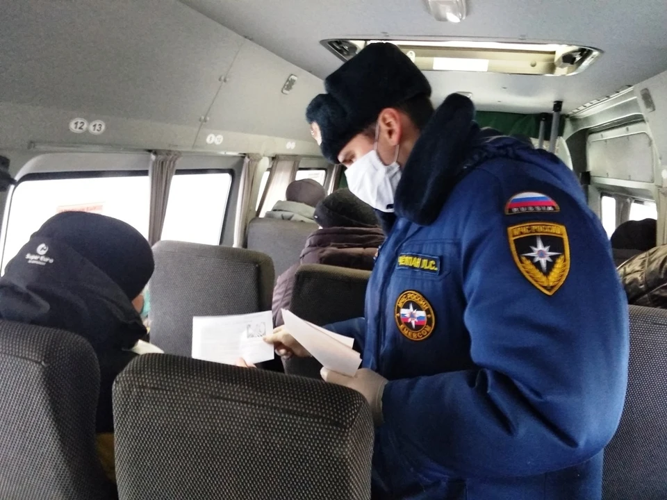В Югре проводится акция «Пожарная безопасность на транспорте» Фото: ГУ МЧС России по ХМАО-Югре