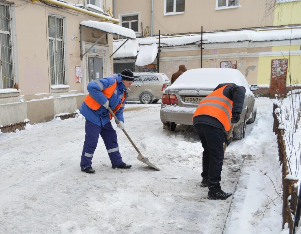 Снег из Московского района Нижнего Новгорода вывозят по графику