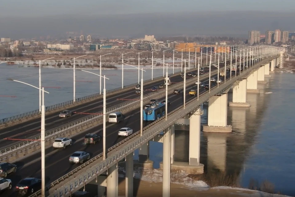 Новый мост иркутск