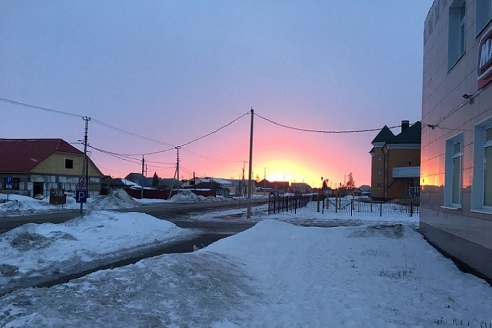 Голышмановский район зимой