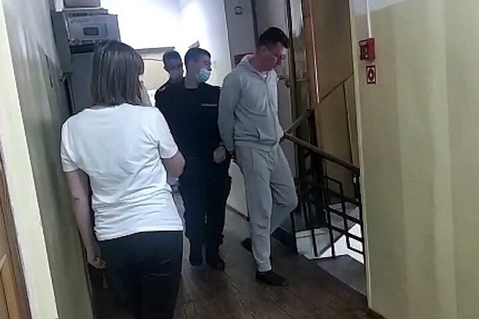 Арест Сергея Логинова в июле 2020 года. Скриншот видео: пресс-служба УМВД России по Приморскому краю