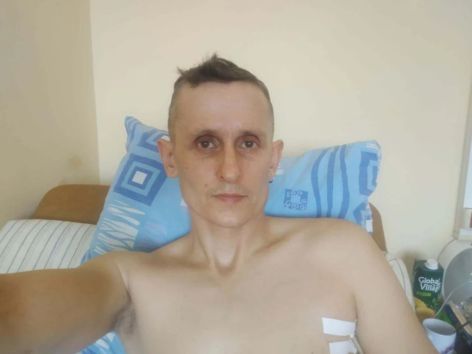 Активист Алексей Борисов, задержанный в Рязани 31 января и избитый в автозаке силовиками.