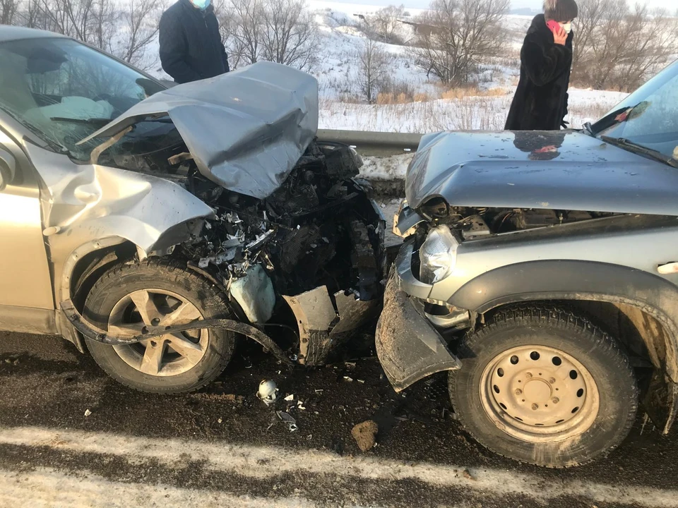 В Тульской области на дороге «Болохово-Шварц» в ДТП пострадали два человека