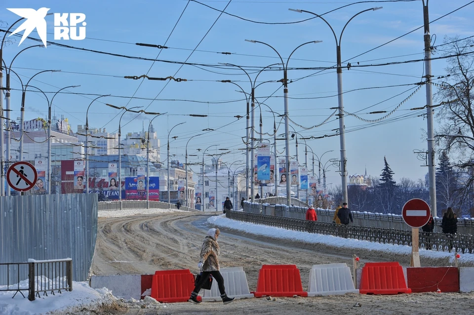 Пешеходный мост через Оку будет переправой для пешеходов на время перекрытия Красного моста