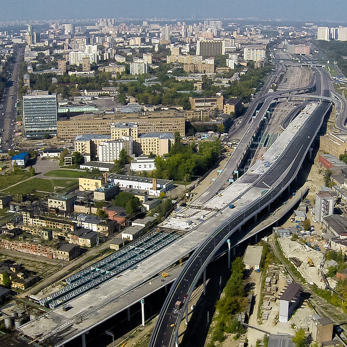 Северо-Восточная хорда в Москве: Развязку на пересечении с проспектом Мира  откроют в 2022 году - KP.RU