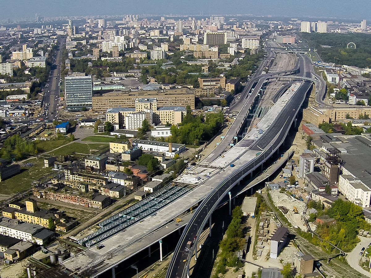 Северо-Восточная хорда в Москве: Развязку на пересечении с проспектом Мира  откроют в 2022 году - KP.RU