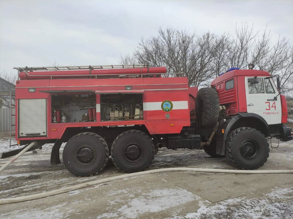 На пожаре в Губкинском городском округе погиб мужчина. Фото пресс-службы ГУ МЧС России по Белгородской области.