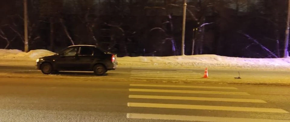 Пешеход получил травмы
