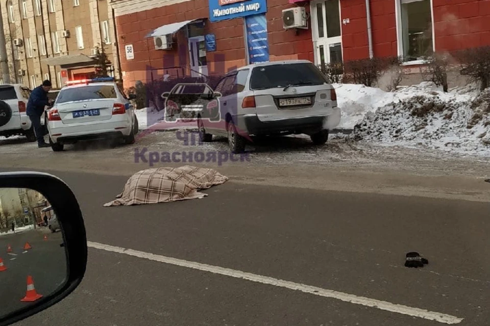 Водитель, сбивший пенсионерку, был абсолютно трезв Фото: ЧП Красноярск