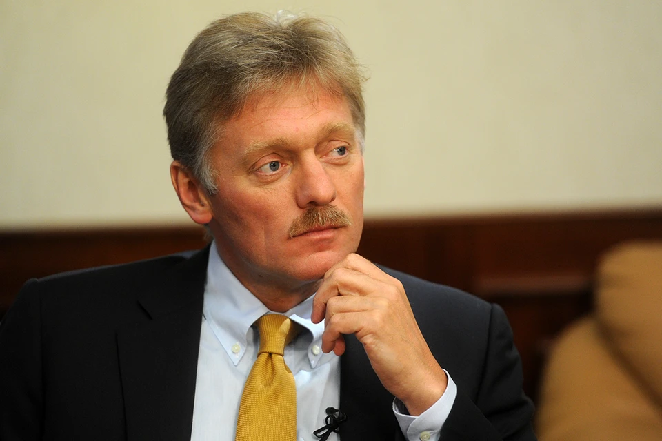 Пресс-секретарь президента Дмитрий Песков.