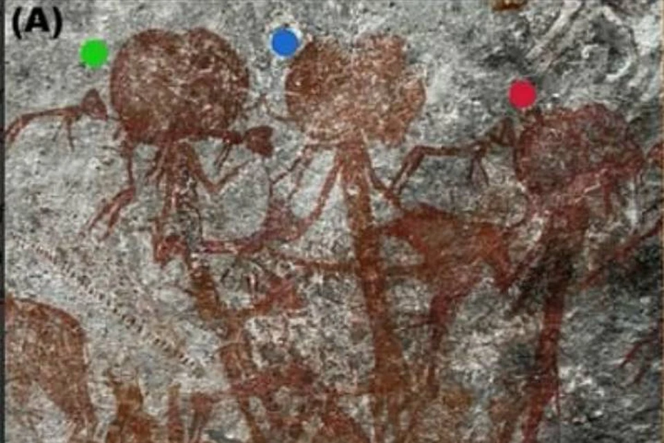 Малюнки із прибульцями знайдени в Танзанії
