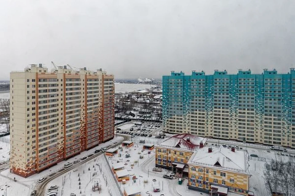 В центре Томска земли для новых многоквартирных жилых домов мало, поэтому застройка перемещается на окраины. Фото: пресс-служба городской мэрии.