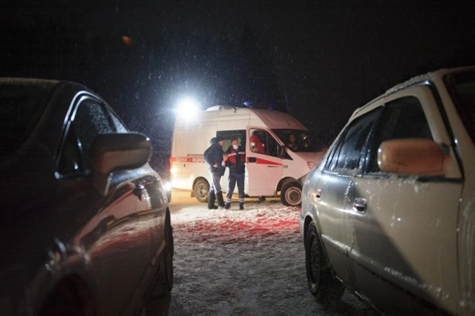 В результате аварии пострадали два человека.