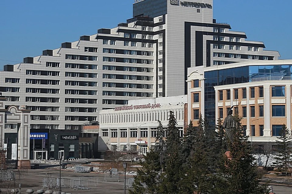 В Красноярске на продажу выставили здание Китай-города