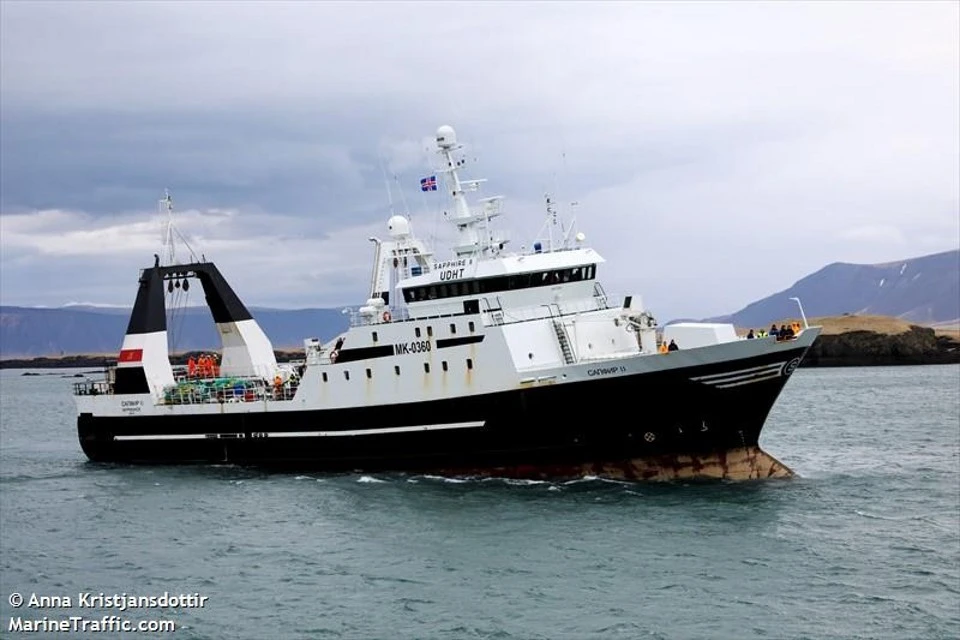 Речь идет о судах "Северный орел" и "Сапфир II. Фото: www.marinetraffic.com/