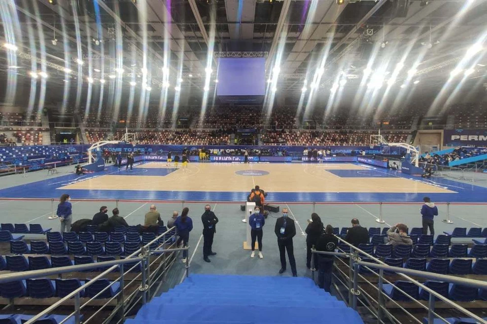 В Перми проходят отборочные матчи Евробаскета.