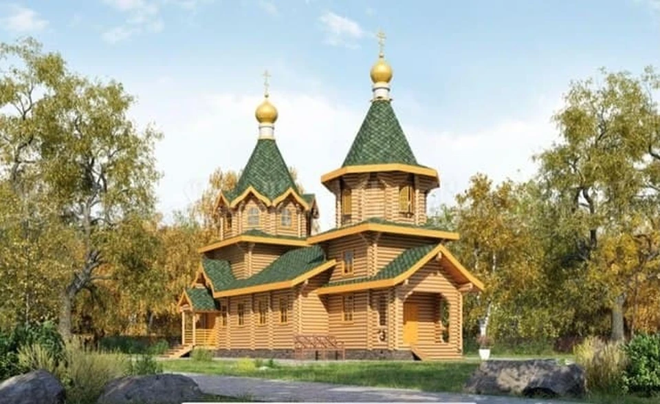 Высота нового храма в Нефтяниках