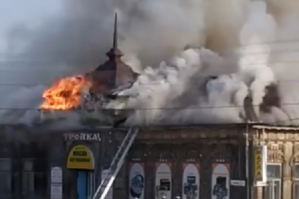 На месте происшествия.