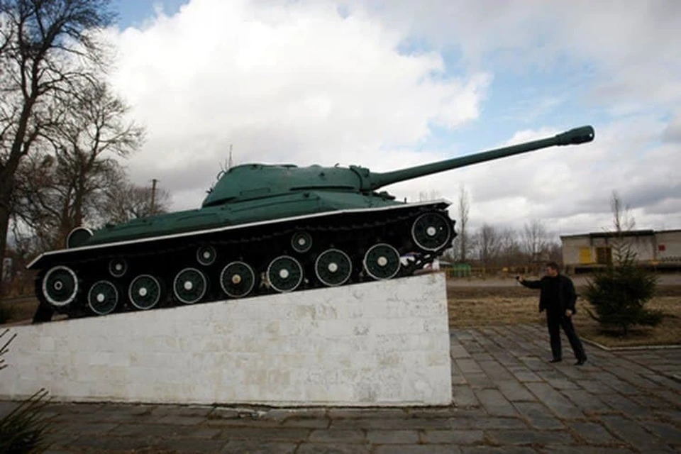 Памятник стоял в Краснознаменске с 1988 года.