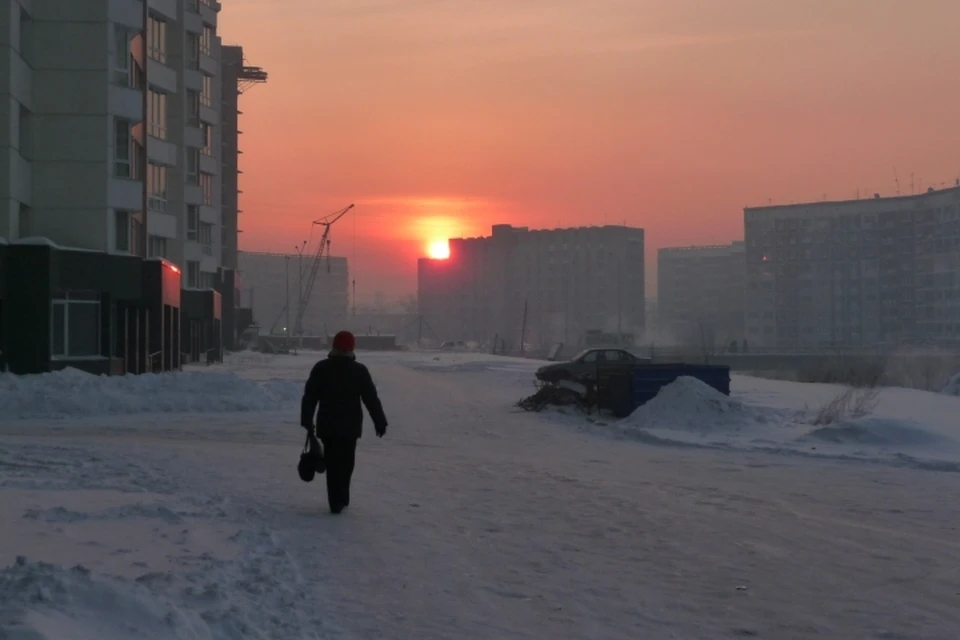 До -40 градусов опустилась ночью температура в Кузбассе