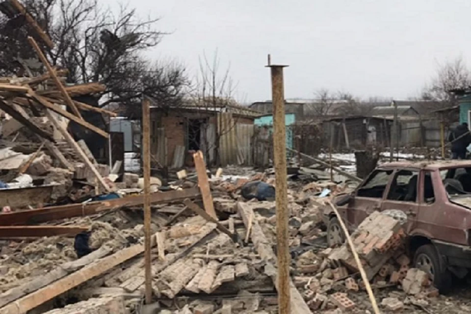 От квартиры остались руины. Фото: СУ СК по Ростовской области