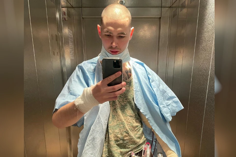 Кирилл Терешин после второй операции на "руки-базуки"