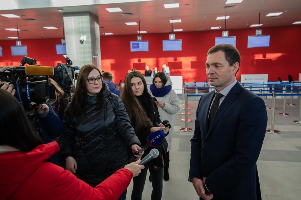 Андрей Осипов стал директором челябинского аэропорта в ноябре 2019 года и вскоре презентовал новое здание