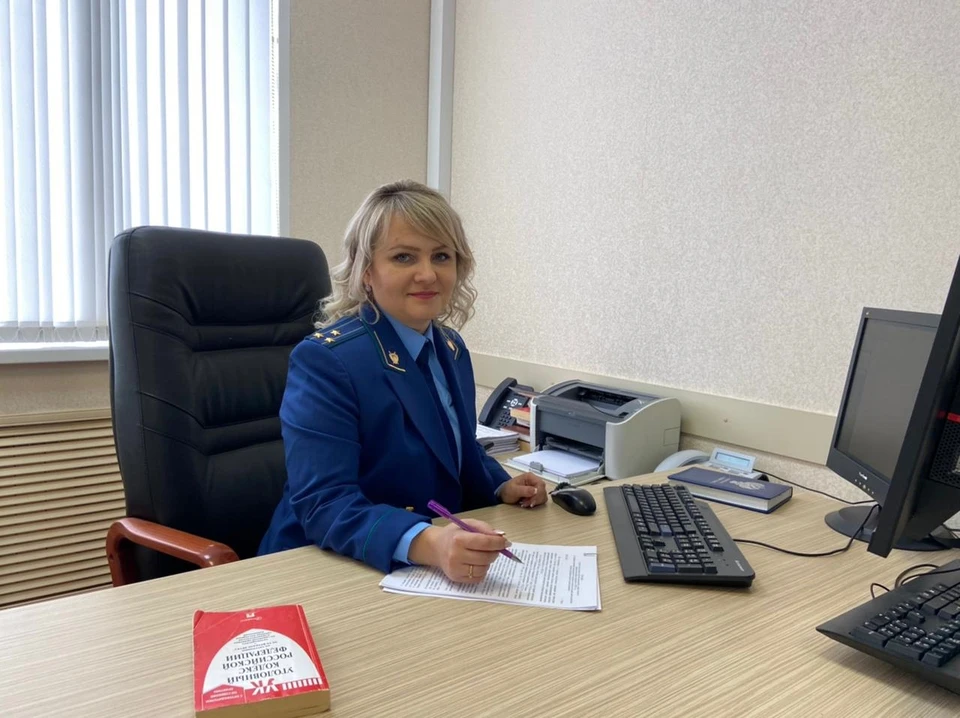 Екатерина Бочарова: "Наша профессия не просто интересная, но и очень нужная людям". Фото: пресс-служба прокуратуры Орловской области