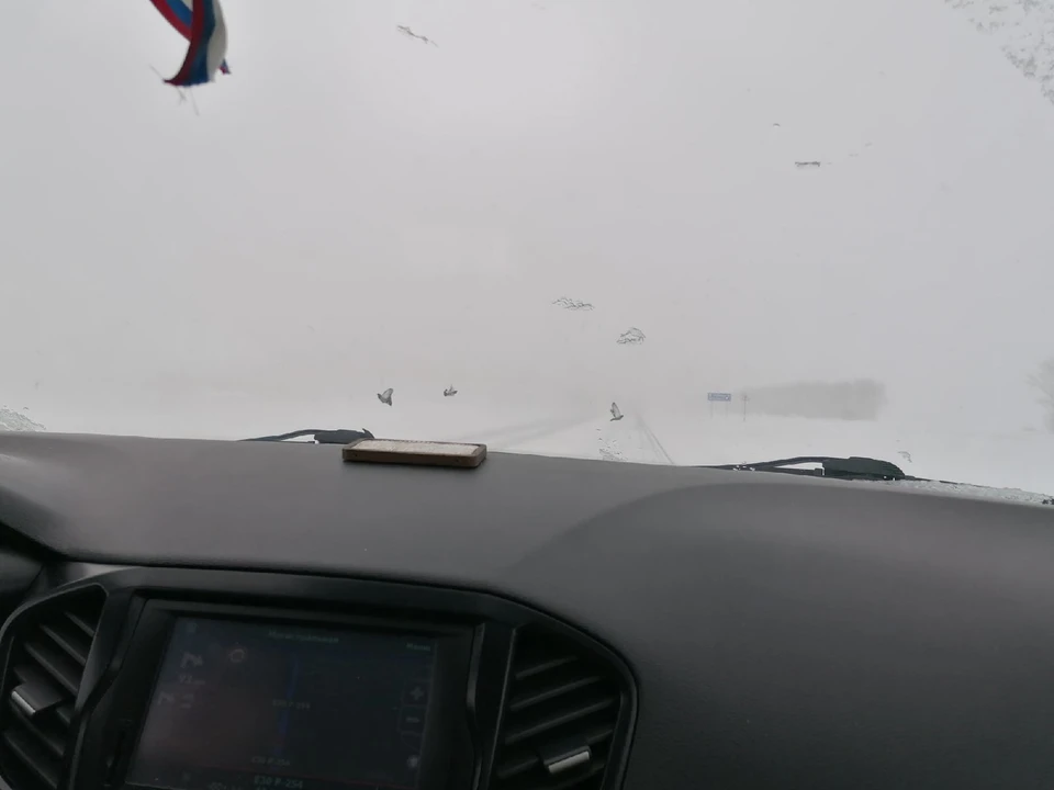Вот так сейчас выглядит дорога на Марьяновку.