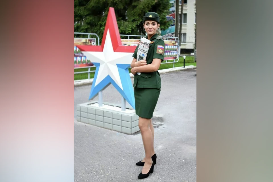 Военнослужащая Елена Толстова из Тверской области стала победительницей в конкурсе «Мисс – «Красная звезда» – 2020». Фото: Кристина Калашникова.