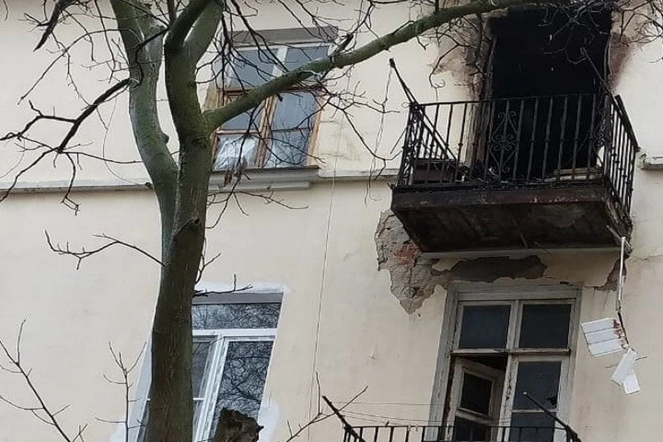Во время пожара погиб человек. Фото: vk "ЭТО РОСТОВ! – новости Ростова-на-Дону"