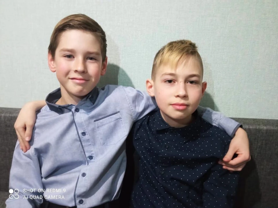 Двое пятиклассников – Артемий Анащенков и Глеб Фролов