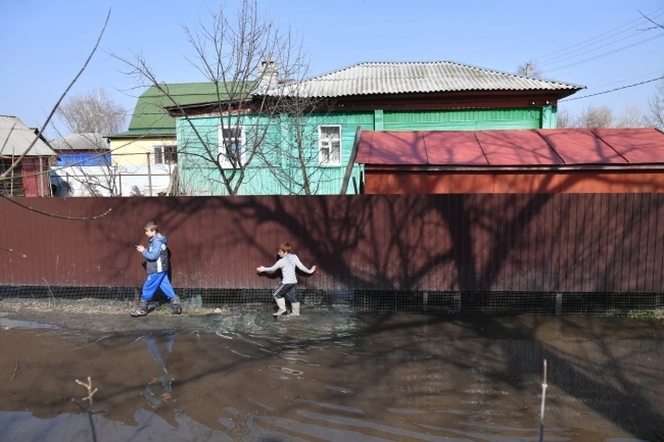 В Омске подтопления могут прийти во все районы города.