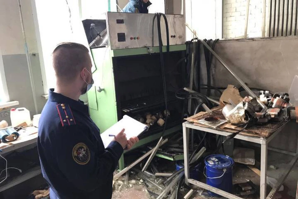 На производстве в Великом Новгороде прогремел взрыв / Фото: СК Новгородской области