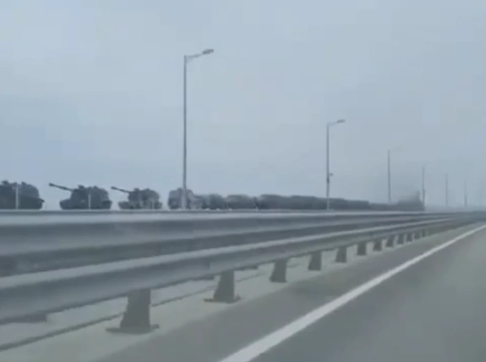 Крымский мост военная техника