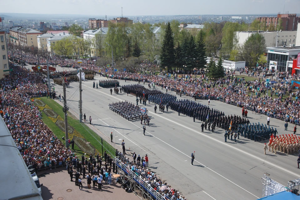 6 апреля в Ижевске начнутся репетиции Парада Победы