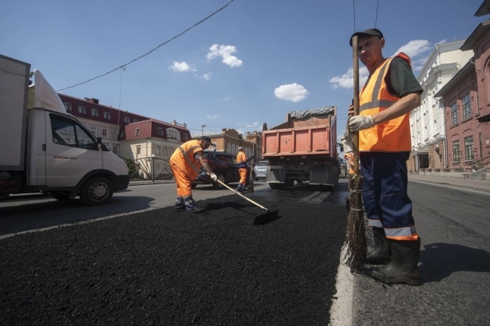 Протяженность нового тротуара в Юбилейном микрорайоне составила 130 метров, а ширина - 1,7 метров