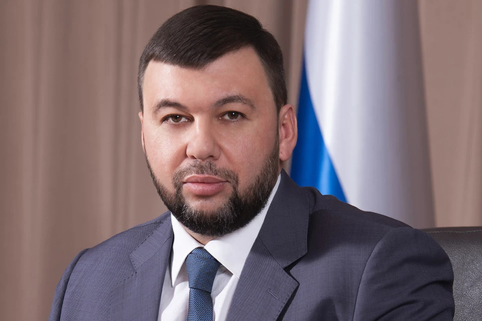 Денис Пушилин в прямом эфире отвечает на вопросы журналистов. Фото: denis-pushilin.ru