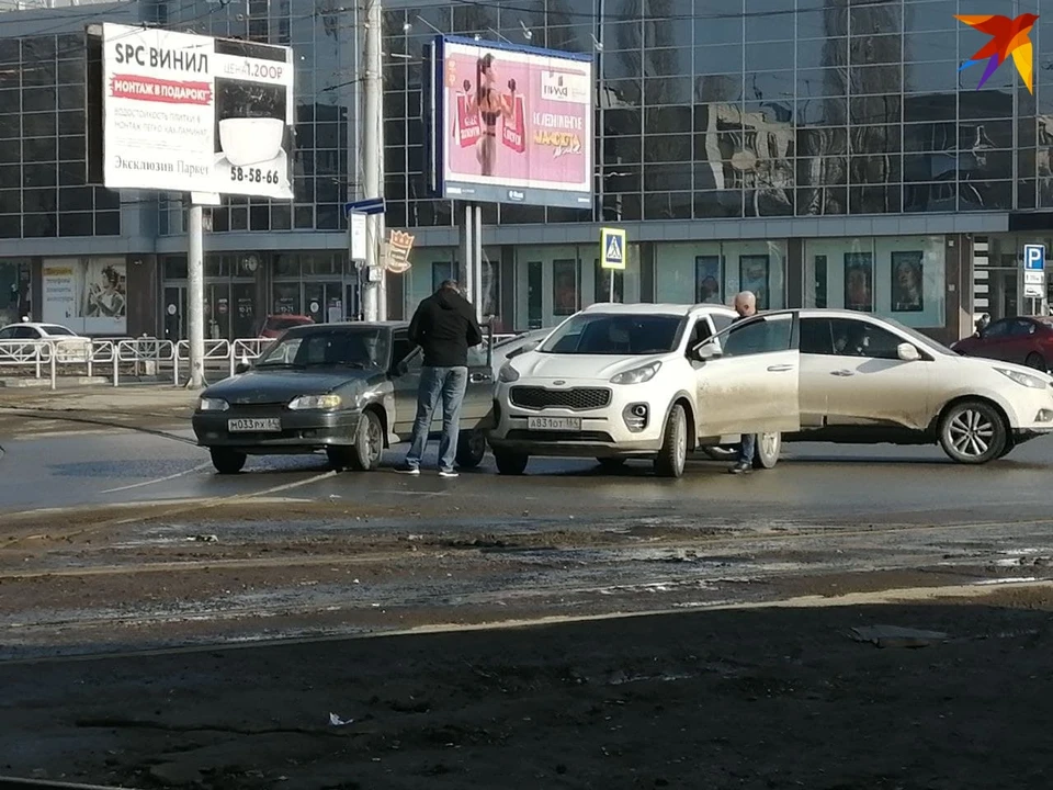 ДТП на путях. Фото Константина Симонова
