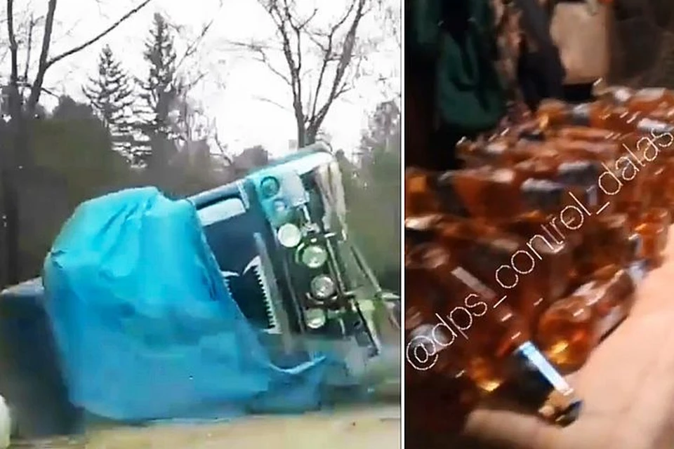 Приморцы показали запасы "халявного" алкоголя