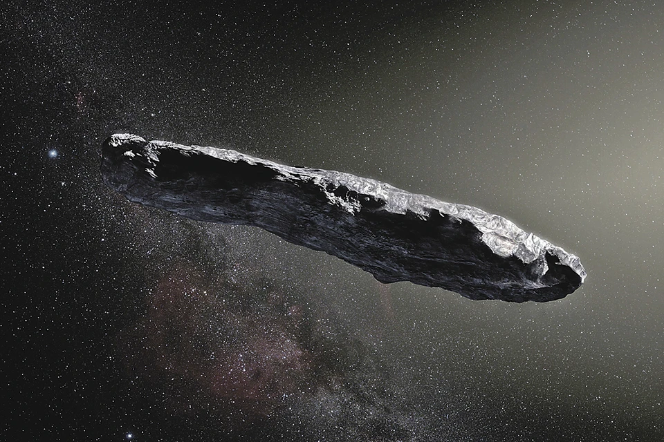 Астероид Оумуамуа. Фото: NASA