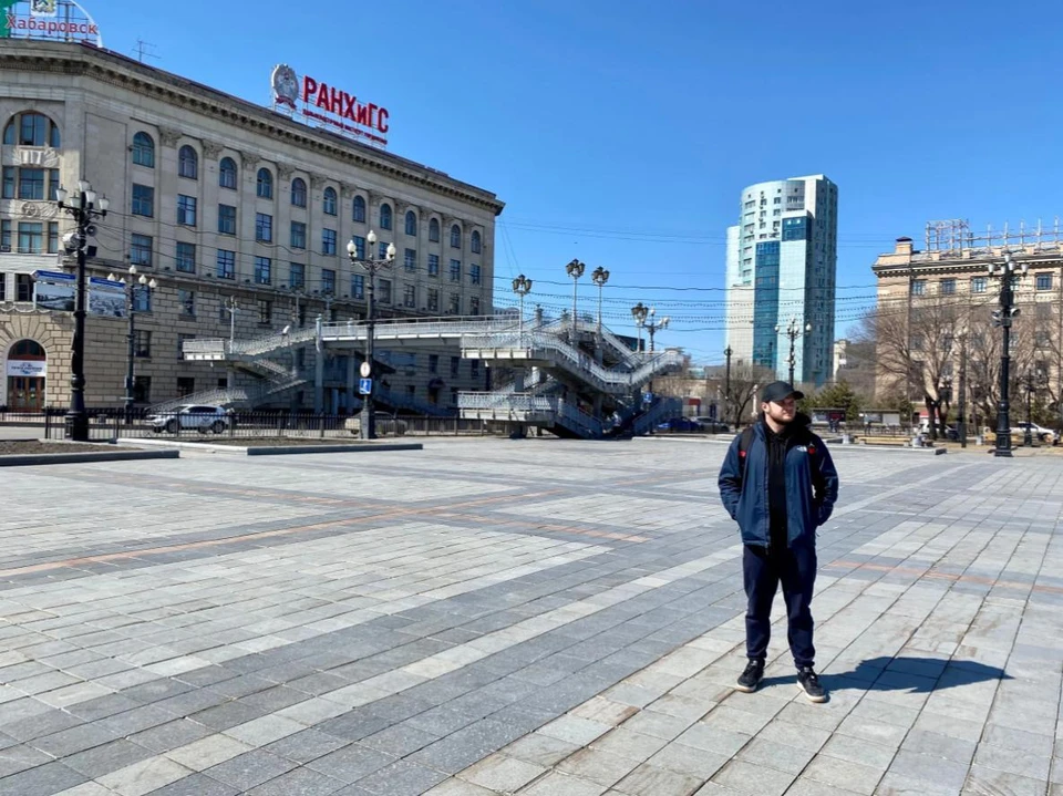 В Хабаровске побывал автор блога "Максим путешествует". Фото: дзен-канал блогера
