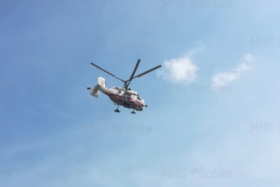 МЧС следит за обстановкой с воздуха Фото: ГУ МЧС России по Тверской области