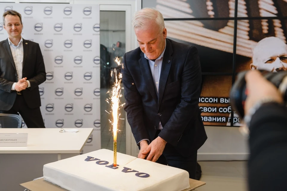 В День рождения бренда Volvo компания «Самара-Авто» организовала встречу с новым генеральным директором Volvo Car Russia Вимом Маесом.