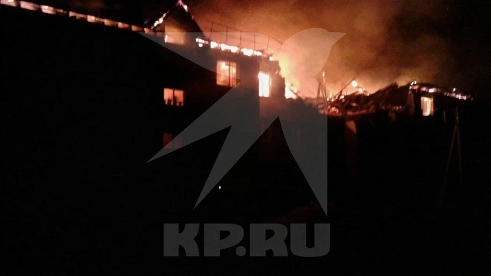 Давид Мелик-Гусейнов рассказал о состоянии пострадавших на пожаре в селе Маргуша 19 апреля 2021 года. Фото: предоставлено очевидцами
