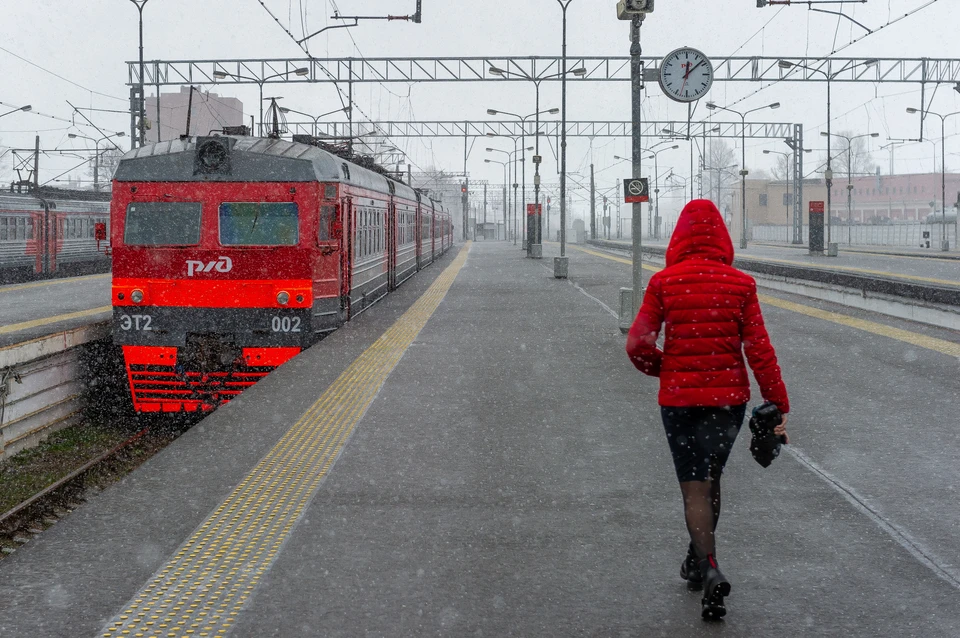 Сбой движения произошел на Приозерском направлении.