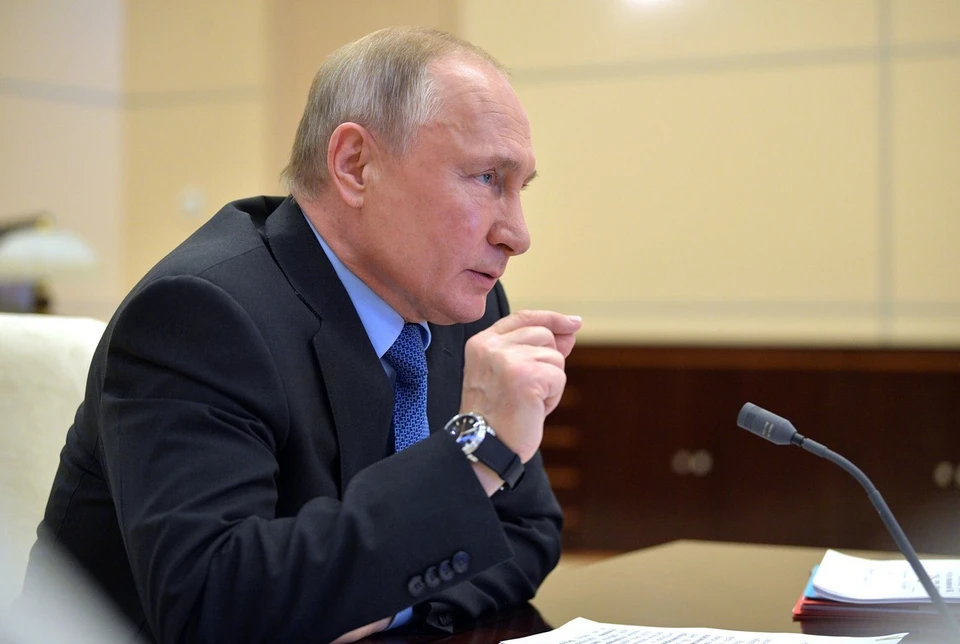Путин заявил о готовности обсудить с Зеленским в Москве двусторонние отношения