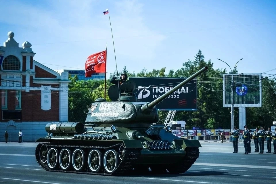 В центре Новосибирске перекроют несколько улиц перед Днем Победы 9 мая 2021 года.